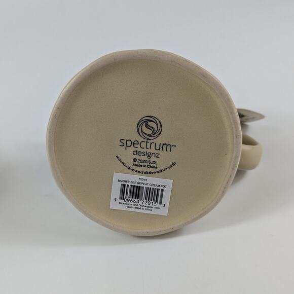 Spectrum Designz Barney Bee Repeat Sugar Bowl Creamer Set New Tags NWT Bumblebee - Picture 4 of 16